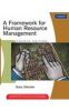 A Framework for Human Resource Management, 4e