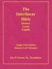 Larger Print Interlinear Hebrew Greek English Bible, Volume 2 of 4 Volumes