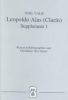 Leopoldo Alas (Clara-N): An Annotated Bibliography: Supplement I
