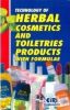 Technology Of Herbal Cosmetics And Toiletries Products With Formulae