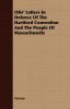 Otis' Letters in Defence of the Hartford Convention and the People of Massachusetts