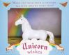 Unicorn Wishes With Unicorn Figurine, Display Stand, 4 Backdrops
