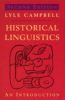 Historical Lingustics: An Introduction