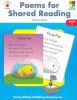 Poems for Shared Reading: Grade1