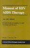 Manual of HIVAIDS Therapy, 2000 Edition