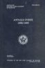 Annals Index, 1988-89 (Annals of the New York Academy of Sciences)