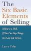 The Six Basic Elements of Selling