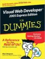 Visual Web Developer 2005 Express Edition For Dummies( Series - For Dummies (Computer/Tech) ) (English) (Paperback): Book by Alan Simpson