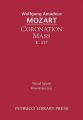 Coronation Mass, K. 317: Vocal Score: Book by Wolfgang Amadeus Mozart
