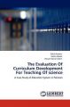 The Evaluation Of Curriculum Development For Teaching Of Science: Book by Zahid Hussain
