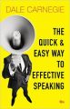 The Quick and Easy Way to Effective Speaking: Book by Dale Carnegie