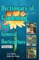 Dictionary of Gardening and General Horticulture in 2 Vols: Book by Bailey, L H & Ethel Zoe Bailey