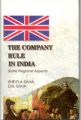 The Company Rule In India: Some Regional Aspects: Book by Sheela Saha, D.N. Saha