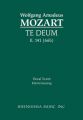 Te Deum, K. 141 (66b) - Vocal Score: Book by Wolfgang Amadeus Mozart