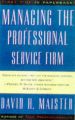 Managing the Professional Service Firm: Book by David H. Maister