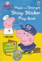 Peppa Pig : Peppa And George's Shiny Sticker Playbook: Book by Ladybird