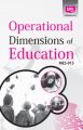 MES15 Operational Dimensions of Education (IGNOU Help book for  MES-015 in English Medium: Book by Anjula Singh
