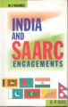 India And Saarc Engagements, 1St Vol.: Book by O.P. Goyal