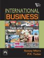INTERNATIONAL BUSINESS : Text and Cases: Book by MISRA SANJAY |YADAV P. K.