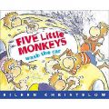 Five Little Monkeys Wash the Car: Book by Eileen Christelow