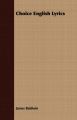 Choice English Lyrics: Book by James Baldwin