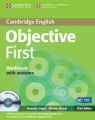 Objective First Workbook with Answers with Audio CD: Book by Annette Capel
