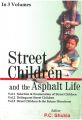 Street Children And The Asphalt Life (3 Vols.): Book by P.C. Shukla