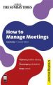 How to Manage Meetings: Book by Alan Barker
