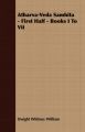 Atharva-Veda Samhita - First Half - Books I To Vii: Book by Dwight Whitney William