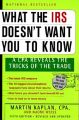 What the Irs Doesn't Want You to Know: A Cpa Reveals the Tricks of the Trade: Book by Marty Kaplan