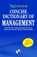 CONCISE DICTIONARY OF MANAGEMENT : Book by EDITORIAL BOARD