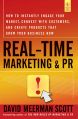 REAL-TIME MARKETING & PR: Book by DAVID MEERMAN SCOTT