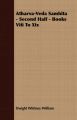 Atharva-Veda Samhita - Second Half - Books Viii To Xix: Book by Dwight Whitney William