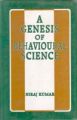 A Genesis of Behavioural Science: Book by Niraj Kumar