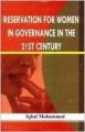 Reservation for Women in Governance in the 21st Century (English) 1st Edition: Book by Iqbal Mohammed