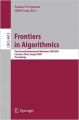 Frontiers in Algorithmics: First Annual International Workshop  FAW 2007  Lanzhou  China  August 1-3  2007  Proceedings (Lecture Notes in Computer Science ... Computer Science and General Issues) (English) (Paperback): Book by Franco P. Preparata