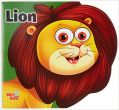 MINI BUS:EARLY LEARNING CUT OUT BOARD BOOK-LION: Book by OM BOOKS EDITORIAL TEAM
