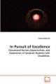 In Pursuit of Excellence: Book by Susan Anderson,   C.S               C.S C.S (University of Nottingham)