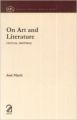 On Art and Literature: Critical Writings (English) (Paperback): Book by José Martí
