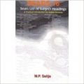 Sears-16 Sears List of Subject Headings: A Practical Introduction for Indian Students: Book by  M.P. Satija