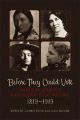 Before They Could Vote: American Women's Autobiographical Writing, 1819-1919