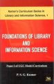 Foundations of library and information science: Book by P. S. G. Kumar