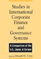 Studies in International Corporate Finance and Governance Systems: A Comparison of the US, Japan and Europe: Book by Donald H. Chew