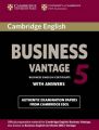 Cambridge English Business 5 Vantage Student's Book with Answers: Book by Cambridge ESOL