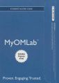 Myomlab with Pearson Etext -- Access Card -- For Managing Supply Chain and Operations: Book by S Thomas Foster (Brigham Young University)