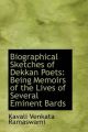 Biographical Sketches of Dekkan Poets: Being Memoirs of the Lives of Several Eminent Bards: Book by Kavali Venkata Ramaswami
