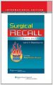 Surgical Recall. Editor  Lorne H. Blackbourne (English) (Paperback): Book by Blackbourne Lorne H.