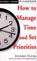How to Manage Time Cassette #: Book by Stephen Young