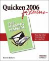 Quicken 2006 for Starters: Tthe Missing Manual: Book by Bonnie Biafore