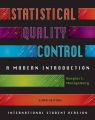 Statistical Quality Control: A Modern Introduction: Book by Douglas C. Montgomery